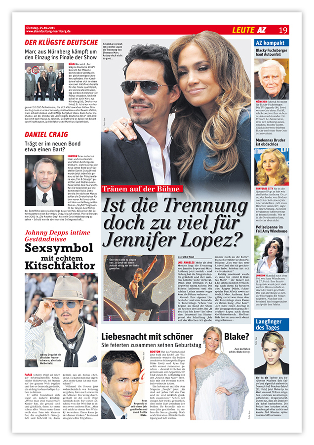Abendzeitung Nürnberg – Referenzseite Leute
