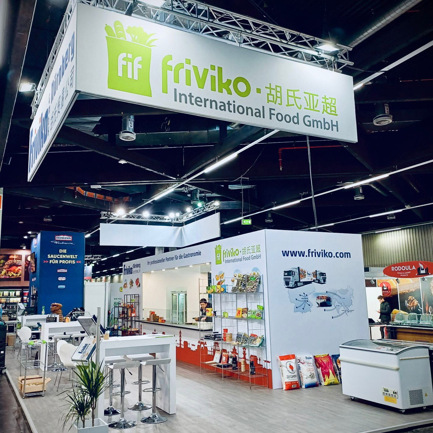 Teaser Quadrat Messeausstattung; Messestand Friviko HOGA Nürnberg
